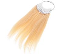 BIUDECO Anillos de Muestras de Cabello Humano Real Amigable Piel 30 Kit de 30 Piezas para Prueba de Color Adecuado para Técnicas de Teñido y Peluquería Profesional
