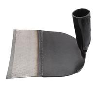 BIUDECO Azada Sólida de Acero Inoxidable Pequeña para Jardinería y Deshierbe Herramienta Manual Resistente para Remover Tierra Excavar y Cultivo Huerto y Patio Trasero