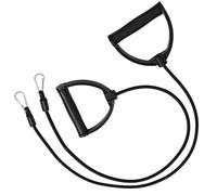 BIUDECO Bandas de Resistencia para Máquina de Pasos Hebillas Dobles, Cuerdas de Ejercicio Portátiles para Tonificación Muscular en Interiores y Exteriores