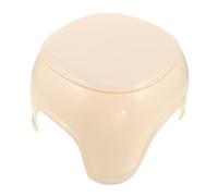 BIUDECO Banqueta Plástica Redonda Multifuncional con Almacenaje y Base Antideslizante Taburete Pequeño para Pedicura y Manicura Salón SPA y Hogar Diseño Infantil Resistente y Estable para