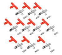 BIUDECO Bebedero Automático para Conejos 30 Piezas Válvula de Resorte y Conexión T Dispensador de Agua para Pequeños Animales Accesorio para Jaulas Fácil de Instalar y Uso Crianza