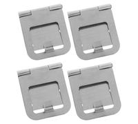 BIUDECO Bisagras de Acero Inoxidable para Puertas Corredizas Mosquitera Pestillo de Ventana Corrediza Juego de 4 Piezas Resistentes Intemperie para Uso Interior y Exterior