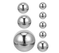 BIUDECO Bola Decorativa de Acero Inoxidable Reflectante y Resistente Intemperie para Jardín y Patio, Esfera Pulida Moderna de 50 a 150 Mm Acabado Espejo