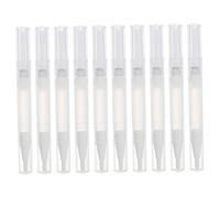 BIUDECO Bolígrafos Vacíos para Uñas y Maquillaje 10 Unidades Tamaño 3 Ml Transparentes Aplicadores de Líquido Cosmético Profesionales para Salón y Cuidado Personal