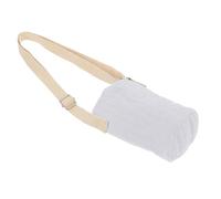 BIUDECO Bolsa Térmica para Botella de Agua Infantil, Aislante y Ligera, Correa Ajustable para Viaje y Uso al Aire Libre, Portabotellas Resistente y Práctica, 1 Unidad, Color Blanco