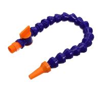 BIUDECO Boquilla de enfriamiento Boquilla de plástico con válvula check para sistema de refrigeración y lubricación tubo flexible azul para torno y fresado industrial