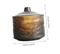 BIUDECO Bote de Especias para Cocina Multifunción con Tapa Frasco para Sal y Condimentos Japonesa para Almacenamiento Doméstico