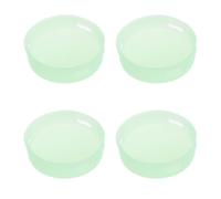 BIUDECO Botones de Silicona Fluorescentes Resistentes al Agua para Timbre de Puerta, Kit de Reemplazo con 4 Piezas y 2 Tornillos, Pulsador para Mirilla en Exteriores, Botón de