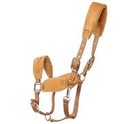 BIUDECO Cabestro Ajustable Grande para Caballos Cuerda Trenzada Amarilla Collar Desmontable Cubierta para Correa de Barbilla Equipo de Entrenamiento para Actividades Ecuestres y Doma