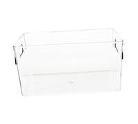 BIUDECO Caja De Transparente Contenedores Pequeño Estante Cajas De Almacenamiento Contenedor De Almacenamiento Contenedor De Cestas De Claras El Plastico