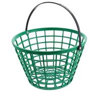 BIUDECO Cesta Plástica para Pelotas de Golf con Asa Portátil Cubo de Almacenamiento Resistente y Gran Capacidad para Práctica al Aire