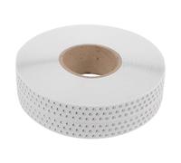 BIUDECO Cinta Adhesiva de Pvc Blanco para Esquinas de Paneles de Yeso 1 Rollo Resistente y Reparadora de Grietas para Renovación del Hogar y Techos