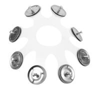 BIUDECO Cymbal Tambourine Hihat Drum Accessory Para Percusión Efecto Mejorado Diseño Ergonómico y Bordes Para Músicos y Bandas