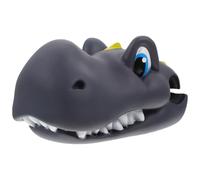 BIUDECO Decoración Manillar Scooter Silicona Cabeza Dinosaurio Juguete Accesorio Bicicleta Infantil Fácil Instalación para Exterior