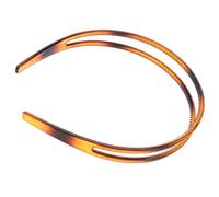 BIUDECO Diadema Antideslizante de Plástico para Chica, Ligera Dos Niveles, Banda Cabello Diaria Diseño Simple y Funcional para Fijar el Pelo