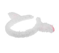 BIUDECO Diadema de Cordero de Peluche Diadema Orejas de Oveja Suaves y Cómodas para Disfraces Fiestas Infantiles Cumpleaños y Cosplay Accesorio Animal de Felpa Ligera