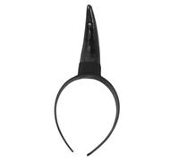 BIUDECO Diadema de Cuerno para Halloween Cosplay y Actuaciones Accesorio de Cuerno de Vaca para Disfraces de Demonio o Maléfica y Material Sintético