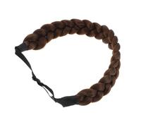 BIUDECO Diadema Trenzada Ajustable de Fibras Resistentes al Calor para Mujer Banda de Pelo con Efecto Volumen Accesorio Versátil para Peinados Elegantes y Naturales