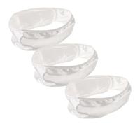 BIUDECO Diademas para Spa de Tela Reutilizables en Color Marfil, Paquete de 3 Piezas, Diseño Vintage Fácil de Limpiar para Regímenes Profesionales de Belleza