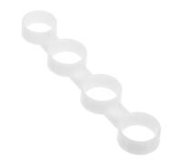 BIUDECO Entrenador de Dedos de Abs para Práctica de Guitarra, Expansor Blanco para Mejorar Flexibilidad y Destrezas
