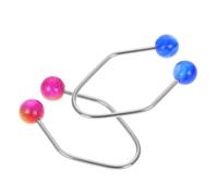 BIUDECO Entrenador de Mejillas 2 Piezas de Acero Inoxidable y Piedra, Moldeador Fácil de Usar para Esculpir Dimples Naturales y Equilibrar la Formación en Mejillas Color Aleatorio