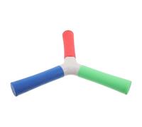 BIUDECO Entrenador de Reacción Palo Tricolor de Caucho PVC Herramienta Ligera para Entrenamiento de Coordinación Mano-Ojo y Agilidad Equipo Deportivo Portátil para Mejorar Reflejos