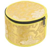 BIUDECO Estuche para Cuencos de Meditación de Algodón Diseño Delicado y Chic, Fácil de Almacenar y Proteger el Cuenco en Yoga y Mindfulness Color Aleatorio