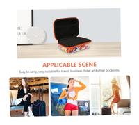 BIUDECO Estuche Portátil para Botellas de Aceite Esencial con Compartimentos Bolsa y Resistente para Viaje Almacenamiento de Perfumes y Esmaltes Diseño Compacto para Uso Hogar y Oficina