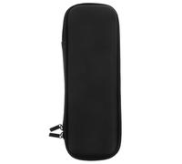 BIUDECO Estuche Rígido de Eva Negro Grande para Cepillo de Dientes Eléctrico con Bolsillo de Malla, Caja de Viaje Duradera para Cuidado Bucal, Almacenamiento Portátil para Hogar y Escuela
