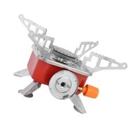 BIUDECO Estufa de Metal Portátil para Camping Plegable y Compacta Quemador de Gas Resistente para Acampada Pesca y Excursiones al Aire Libre Hornillo Multifuncional para Tienda de