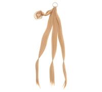 BIUDECO Extensión De Cabello Trenzado Sintético Larga Para Coleta Fácil De Usar Color Natural y Clásico Accesorio Para Diversas Ocasiones y Estilos