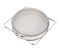 BIUDECO Filtro de Miel de Doble Capa de Acero Inoxidable Colador Resistente para Equipo de Apicultura Filtro Duradero para Miel y Cruda Fácil de Limpiar