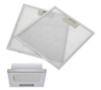 BIUDECO Filtro Metálico para Campana Extractora de Cocina, 2 Piezas, Aluminio Resistente Alta e Filtración para Uso Doméstico en Cocina