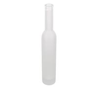 BIUDECO Frasco de Vidrio Esmerilado 380 Ml Recargable, Botella de Colonia Vacía para Viaje, Frasco Portátil para Líquidos Base Estable, Accesorio para Tocador