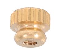 BIUDECO French Horn Knurled Cap Screw Para Trompeta y Trombone Fijación De Válvula Rotor Accesorios Profesionales Para Instrumentos Musicales Color Dorado