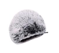 BIUDECO Funda De Microfono Antiviento y Prueba De Salpicaduras Cubierta De Peluche Para Micrófonos Accesorio Práctico Para Ktv Conferencias y