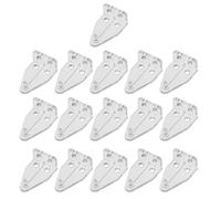 BIUDECO Gancho para Persiana Veneciana, 16 Piezas, Gancho Conector de Inclinación, Material Firme, Color Neutro, Accesorios para Cortinas, Uso en Hogar y Decoración de Ventanas