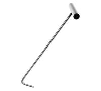 BIUDECO Gancho T de Acero Inoxidable para Tapas de Alcantarilla Resistente y Pulido Gancho para Puerta Enrollable y Arqueta Herramienta Segura y Duradera para Exteriores