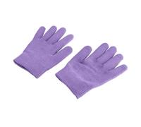 BIUDECO Guantes de Gel Hidratantes para Spa Exfoliantes y Nutritivos Talla Única Color Morado Romántico para Cuidado Intensivo de Manos Secas y Piel Suave Uso Diario y Nocturno