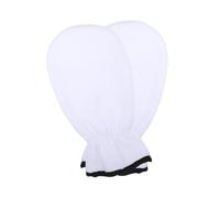 BIUDECO Guantes Exfoliantes para Spa con Preservación de Calor Reutilizables Lavables Duraderos y Ligeros para Cuidado Piel y Masaje de Manos