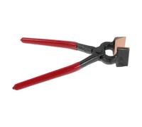 BIUDECO Herramienta para Doblar Bordes de Cuero Mango Ergonómico, Alicates Prensadores Antideslizantes para Acabado Preciso, Herramienta Manual Robusta para Artesanía y Taller Profesional