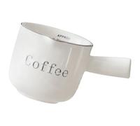 BIUDECO Jarra de Cerámica para Crema con Capacidad de 90ml, Diseño Fácil de Almacenar y Transportar, Adecuado para Barra de Café y Preparación de Latte