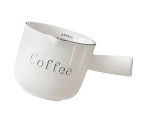 BIUDECO Jarra de Cerámica para Crema con Capacidad de 90ml, Diseño Fácil de Almacenar y Transportar, Adecuado para Barra de Café y Preparación de Latte