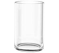 BIUDECO Jarrón Adecuado para Flores Secas y Relleno Cilíndrico Floral de Transparente Diseño Moderno y Simple para del Hogar para Sala o Comedor