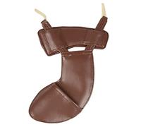 BIUDECO Juego de 2 Piezas de Hombrera y Mentonera de Piel de Oveja para Violín 4/4 y 3/4, Color Café, Accesorio para Hombro Lavable y Cómodo, Suministro de Accesorios para Violín
