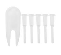 BIUDECO Kit Tapones Inflables para Pelota Yoga y Pilates Resistentes y Reutilizables con Extractor Fácil para Reparación de Balón Fitness y Cama Inflable