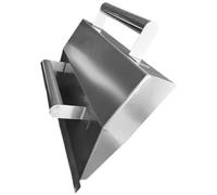 BIUDECO Llana de Acero Inoxidable para Acabado de Paredes Paleta de Albañil Ergonómica Herramienta Manual para Alisar Hormigón y Paneles de Yeso Uso Profesional y Bricolaje 1 Pieza