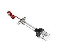 BIUDECO Luz De Navegación Para Yates 8 Pulgadas Led 360° Montaje Fijo Carcasa Pc Base Acero Inoxidable Iluminación 2 Millas Náuticas Para Navegación Marítima y Seguridad En Barcos