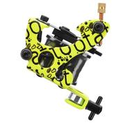 BIUDECO Máquina de Bobina para Tatuajes Bobina de Hierro Galvanizado y Diseño de Ondas, Herramienta Práctica para Tatuar en Salón, Dispositivo Portátil para Efectos de Tatuajes