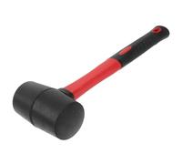 BIUDECO Martillo de Goma y Superficie Lisa Mango de Plástico Antideslizante de 24 Oz para Instalación y Decoración del Hogar